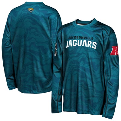 Jacksonville Jaguars Outerstuff Youth Tailgate Performance Long Sleeve T-Shirt - Teal
