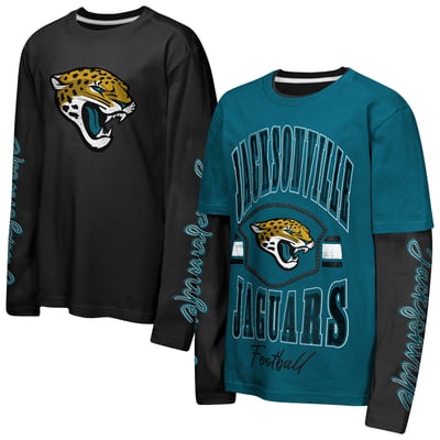 Jacksonville Jaguars Outerstuff Youth Motion Combo Set - Teal/Black