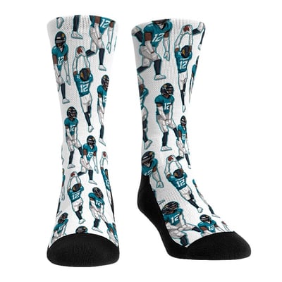 Travis Hunter Jacksonville Jaguars Rock Em Youth Player Celebration Crew Socks