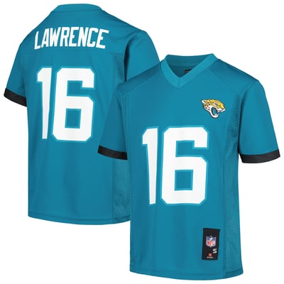 Trevor Lawrence Jacksonville Jaguars Youth Replica Jersey - Teal