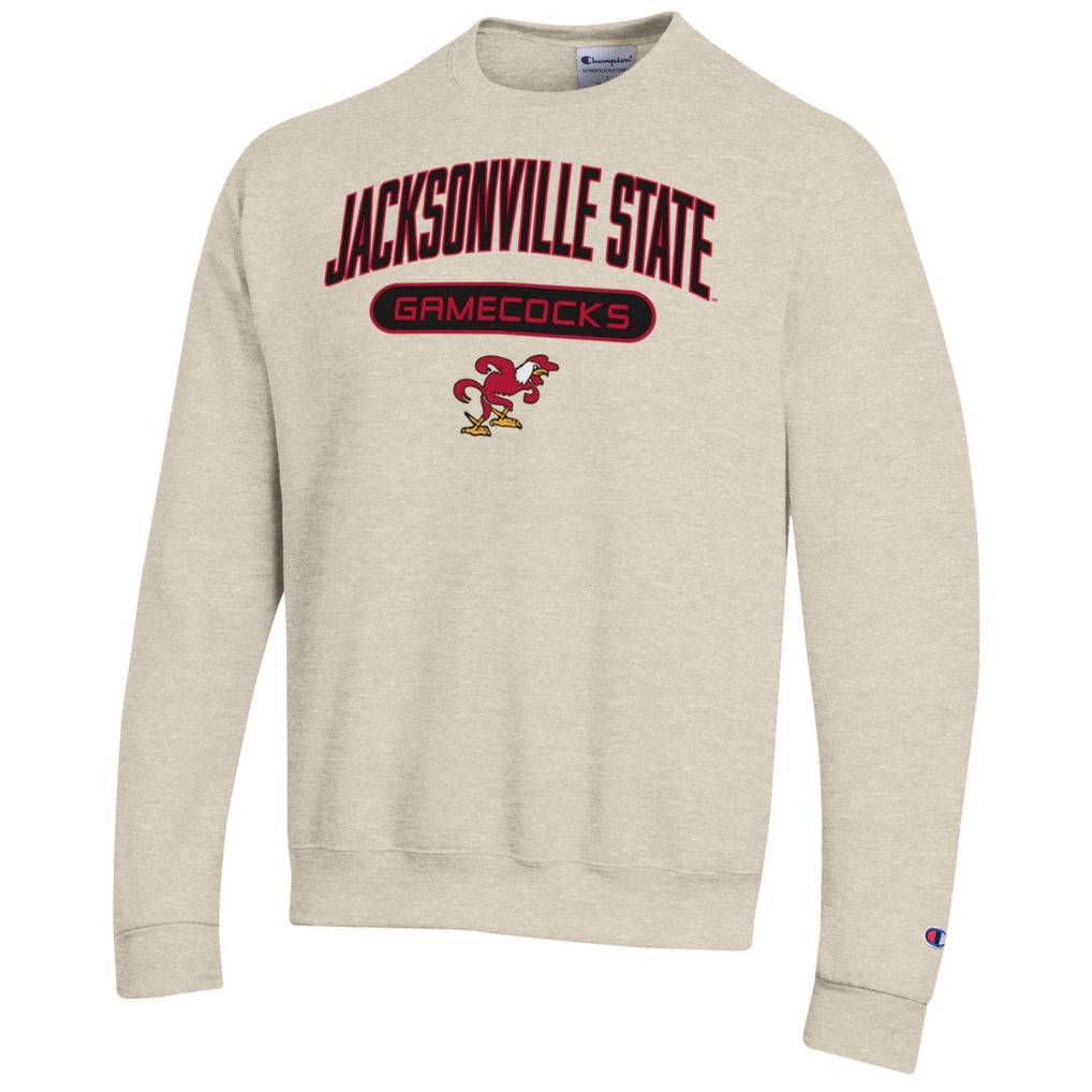 Jacksonville State Gamecocks Champion Eco Powerblend Pullover Sweatshirt - Oatmeal