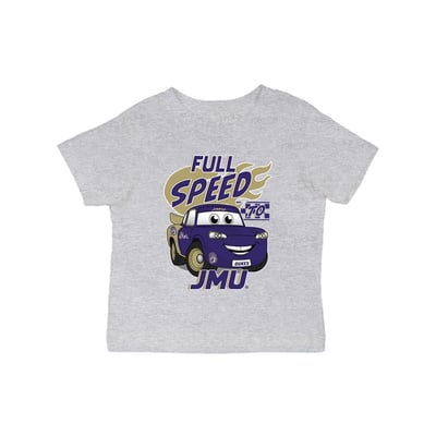 James Madison Dukes Vive La Fete Infant Full Speed T-Shirt - Gray