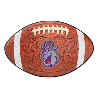 James Madison Dukes Logo Brands 22" x 29.5" Football Mat