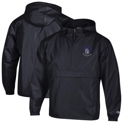  James Madison Dukes Champion Embroidered Packable Jacket - Black