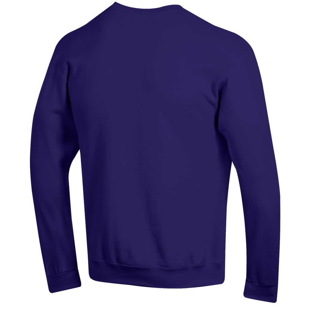  James Madison Dukes Champion Stack Logo Softball Powerblend Pullover Sweatshirt - Purple