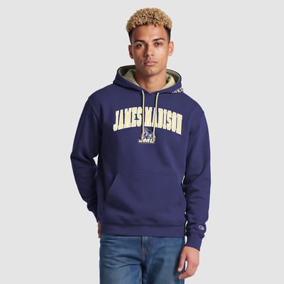 James Madison Dukes Champion Contrast Hoodie - Purple/Gold