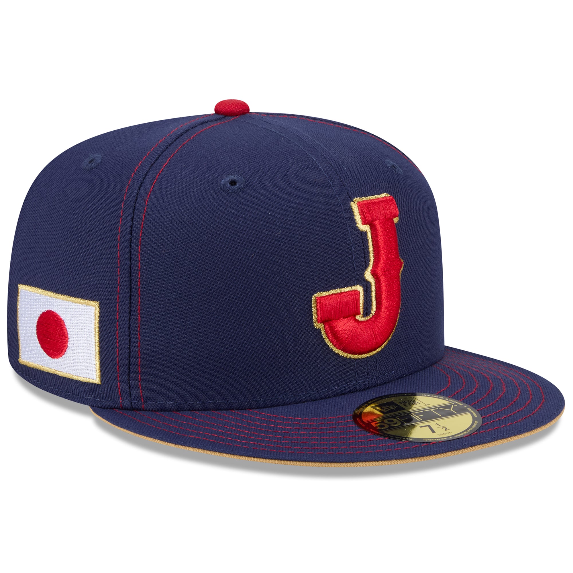 Men's Japan Baseball New Era Navy 2026 World Baseball Classic 59FIFTY ...