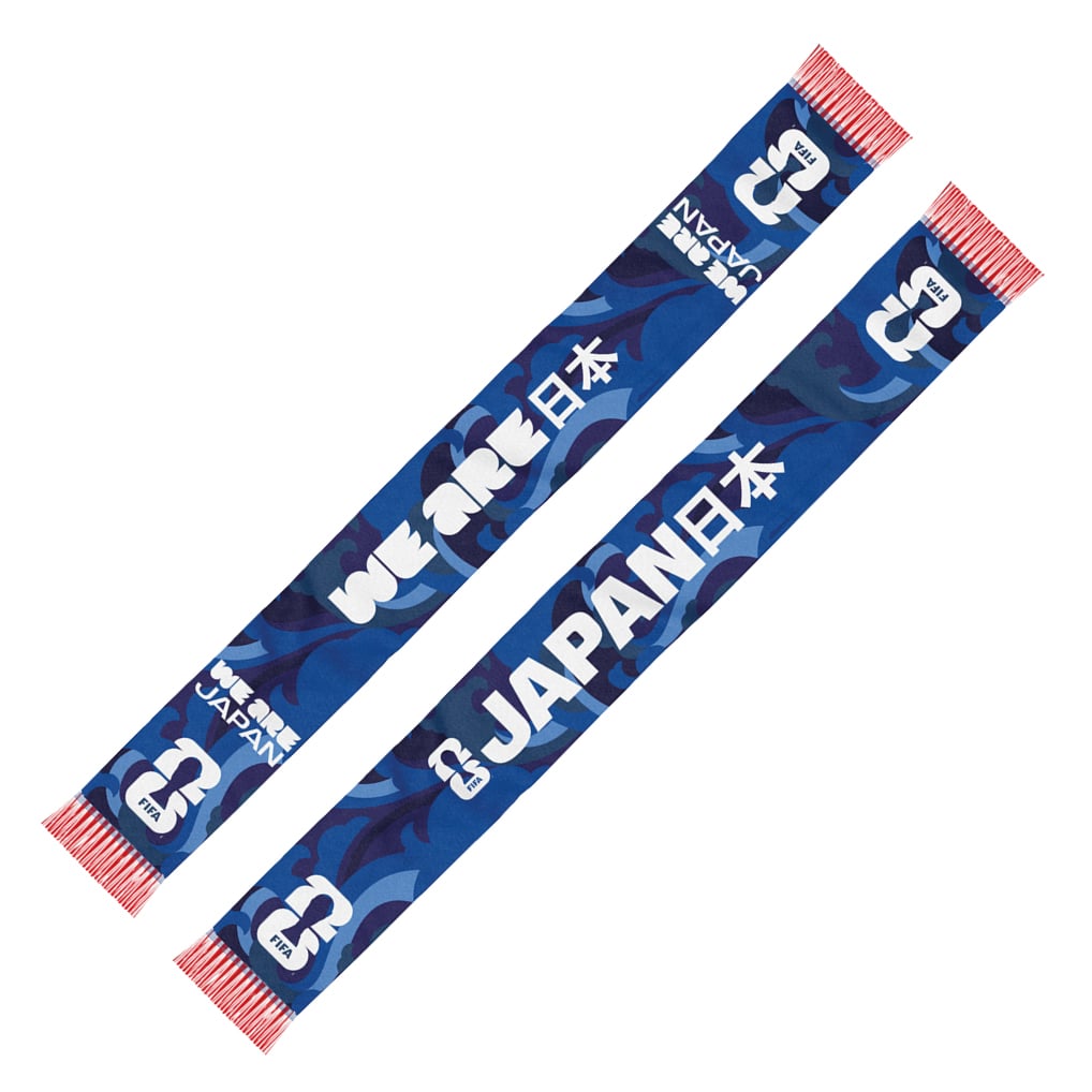 Japan FIFA World Cup 2026 Federation Scarf FIFA World Cup 2026 ブラジル vs 日本 マッチデイスカーフ