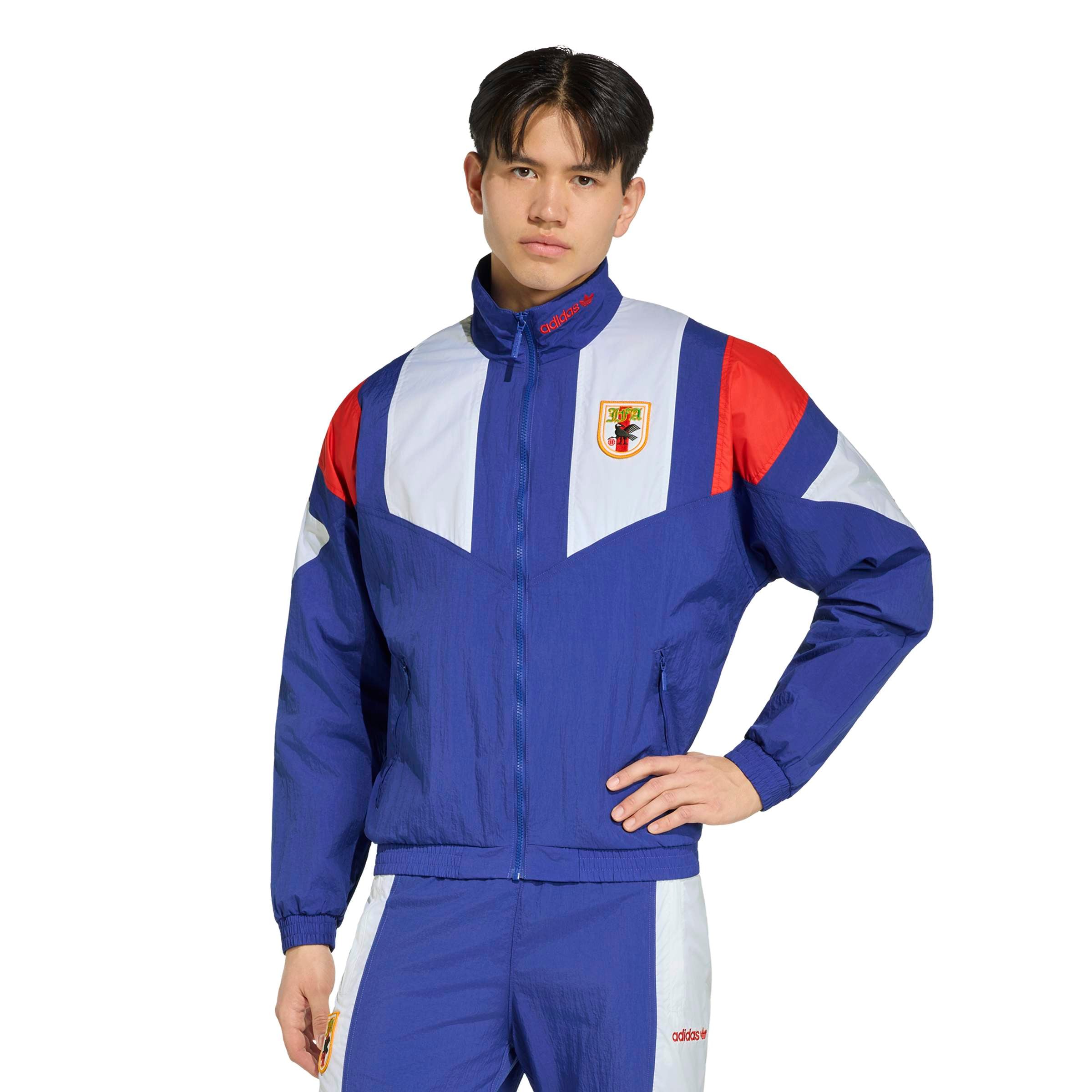 Japan National Team adidas EQT Full-Zip Track Top - Blue