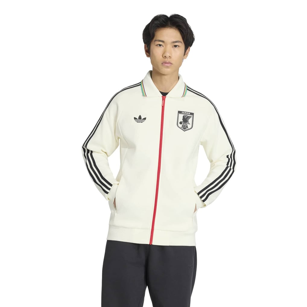 Japan National Team adidas 2026 Away Full-Zip Anthem Jacket - White