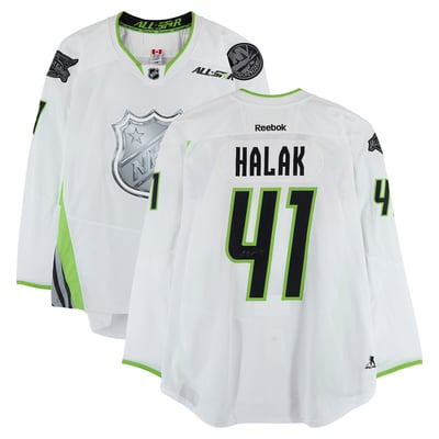 Jaroslav Halak Team Toews Autographed Fanatics Authentic Player-Issued #41 White Reebok Jersey from the 2015 NHL All-Star Game 