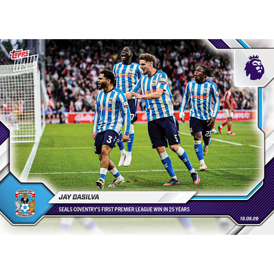 Jay Dasilva - 2026-27 Premier League Topps NOW® - Card 35