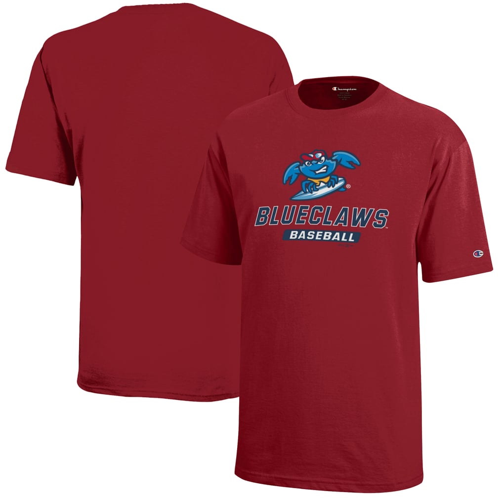 Youth Jersey Shore BlueClaws Champion Red Jersey T-Shirt