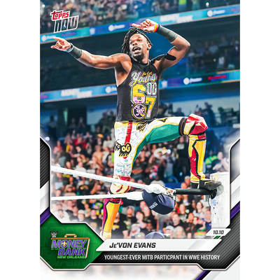 Je'Von Evans - 2026 WWE Topps NOW® - Card 110