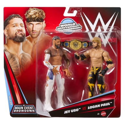 Jey Uso & Logan Paul WWE Championship Showdown Series 27 Two-Pack Action Figure