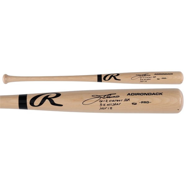Balle De Baseball Signée Jim Thome - Hall Of Fame Cleveland Indians - Certifiée Originale - Collector