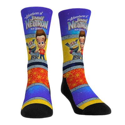  Jimmy Neutron Rock Em Unisex Showtime Crew Socks