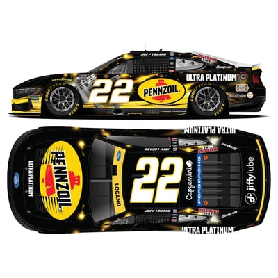 Joey Logano Action Racing 2026 #22 Pennzoil 1:64 Regular Paint Die-Cast Ford Mustang