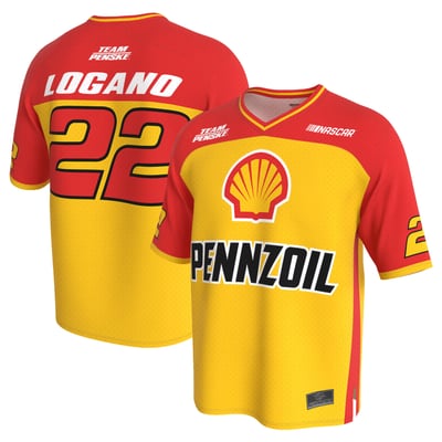 Joey Logano ProSphere Youth Football Jersey - Yellow