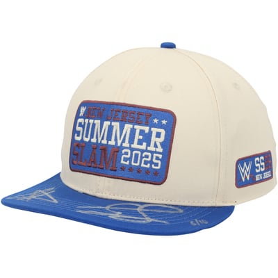 John Cena & Cody Rhodes WWE Autographed Fanatics Authentic Cream 2025 SummerSlam Cap - Limited Edition of 10 