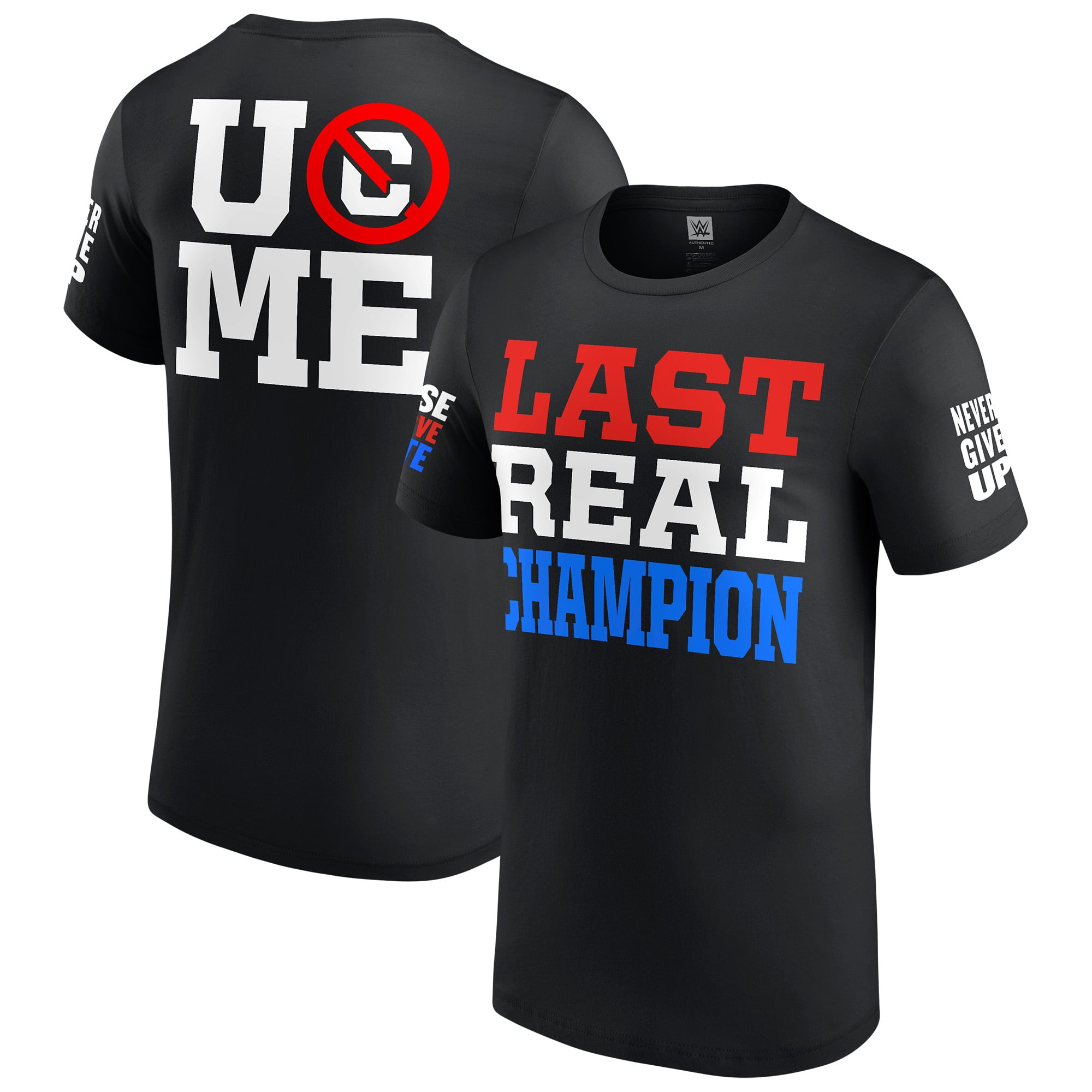 John Cena Last Real Champion T-Shirt - Black