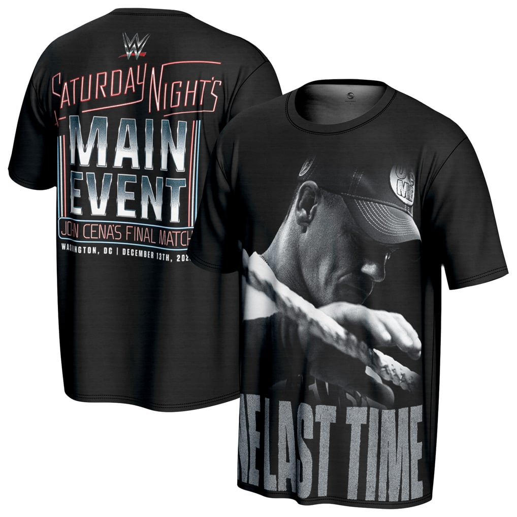 John Cena ProSphere Final Match One Last Time T-Shirt - Black