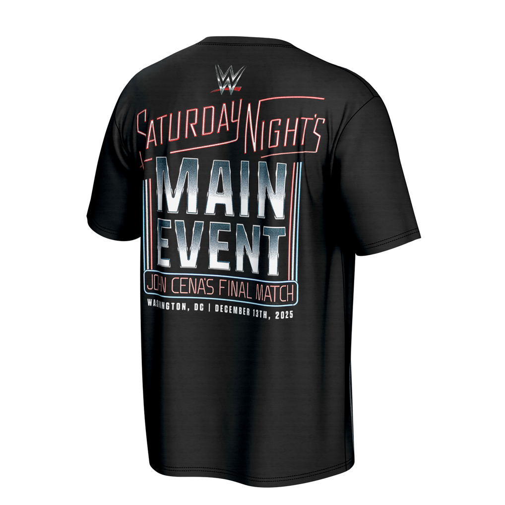 John Cena ProSphere Final Match One Last Time T-Shirt - Black