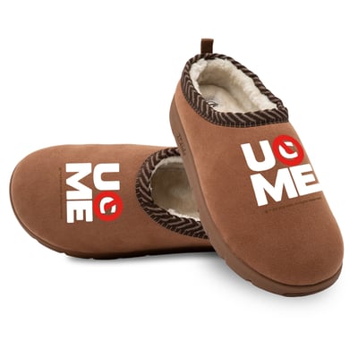 John Cena ISlide Unisex U Can't See Me Mission Slippers - Brown