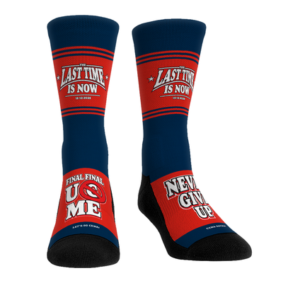  John Cena Rock Em Unisex Farewell Tour 2025 Washington D.C. Crew Socks