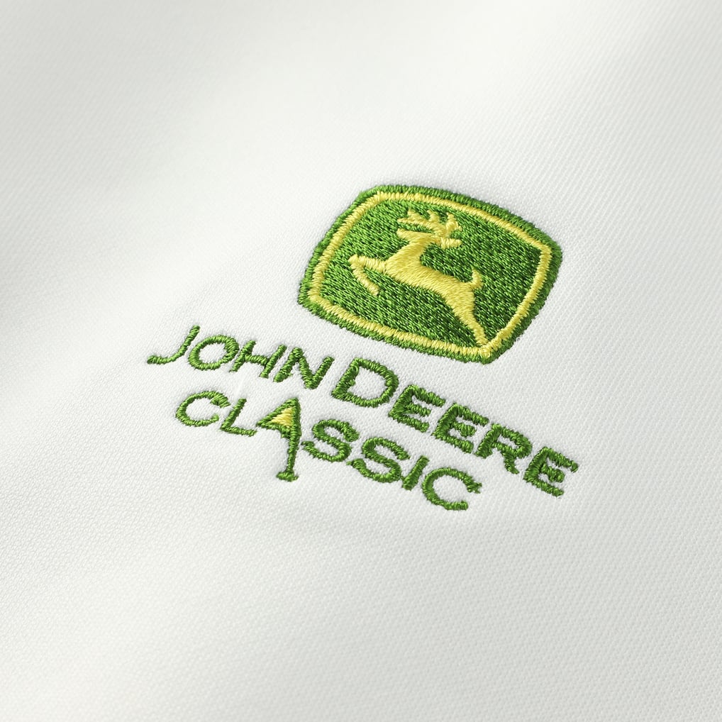 John Deere Classic FootJoy Lightweight Pullover Hoodie - White