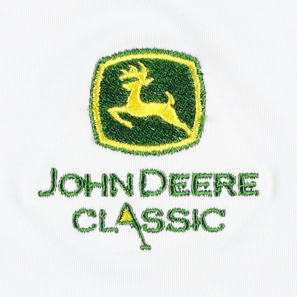 Puma John Deere Classic White YouV Quarter-Zip Top