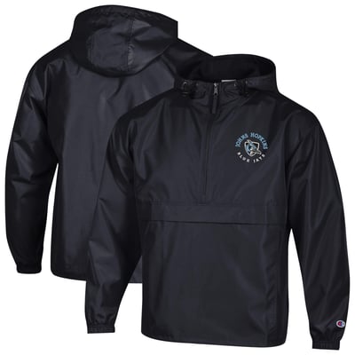  Johns Hopkins Blue Jays Champion Embroidered Packable Jacket - Black