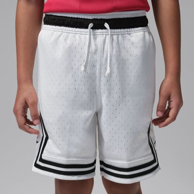  Jordan Brand Preschool MJ Sport Diamond Shorts - White