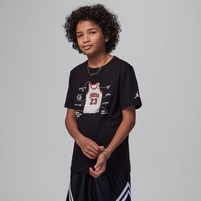 Jordan Brand Youth The Jersey T-Shirt - Black
