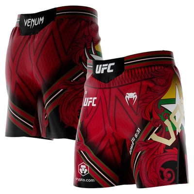 Joshua Van UFC Adrenaline Unrivaled by Venum Short Fit Fight Short - Red