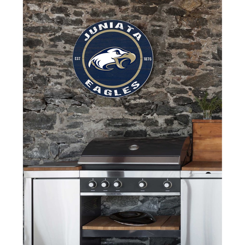 Juniata Eagles 20'' x 20'' Indoor/Outdoor Circle Sign