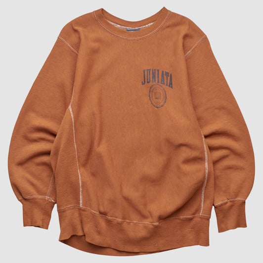 Juniata Eagles Jansport 90s Pullover Sweatshirt - Clay - XS by Fanatics Real Vintage