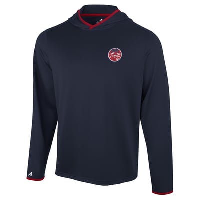 Jupiter Links Golf Club Antigua Brink Desert Dry Long Sleeve Hoodie T-Shirt - Navy