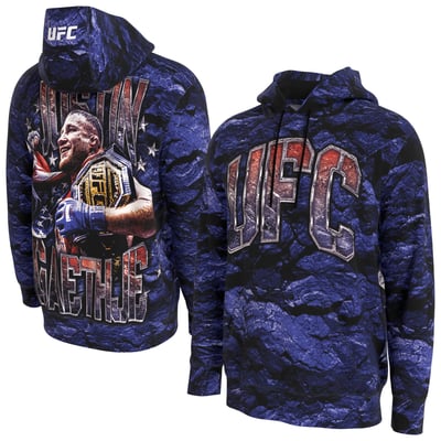 Justin Gaethje ProSphere UFC Lightweight Champion Hoodie - Blue