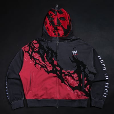 Kane Civil Regime x WWE Chaos Full-Zip Hoodie - Black