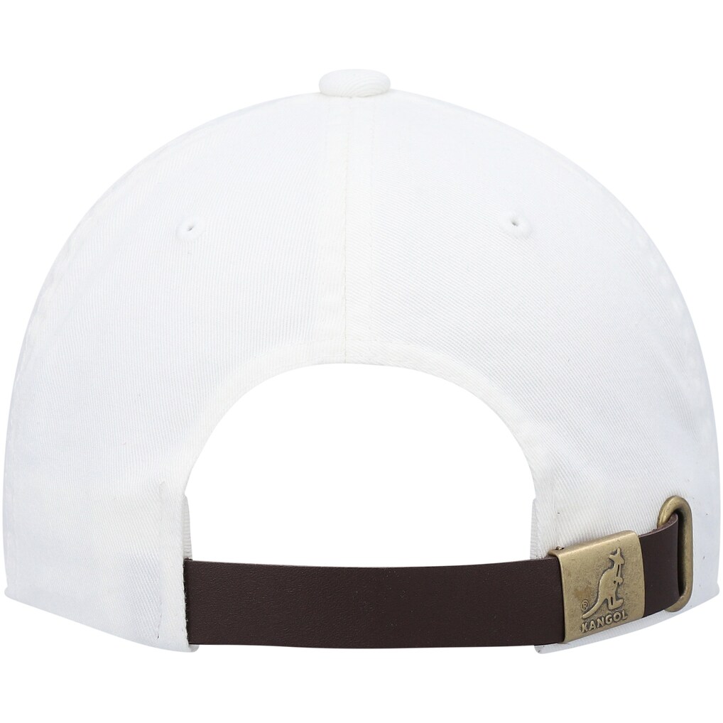 Kangol Washed Baseball Adjustable Hat - White