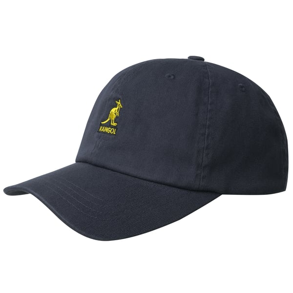 Kangol Unisex Washed Baseball Adjustable Hat - Navy display picture 1