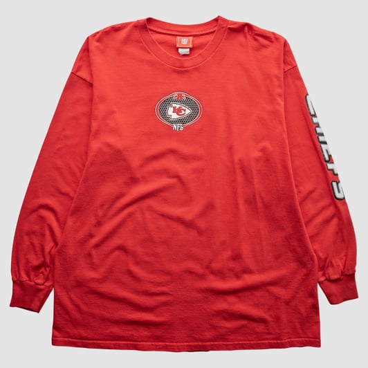 Kansas City Chiefs 2000s T-Shirt - Red - 2XL by Fanatics Real Vintage