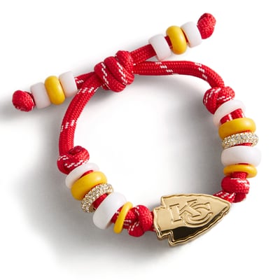  BaubleBar Kansas City Chiefs Paracord Bracelet
