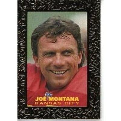 1994 SkyBox Premium Revolution #R9 Joe Montana