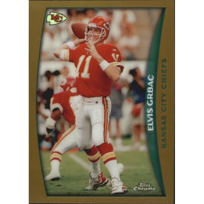 1998 Topps Chrome Refractors #74 Elvis Grbac
