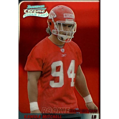 2003 Bowman Chrome Red Refractors #175 Kawika Mitchell