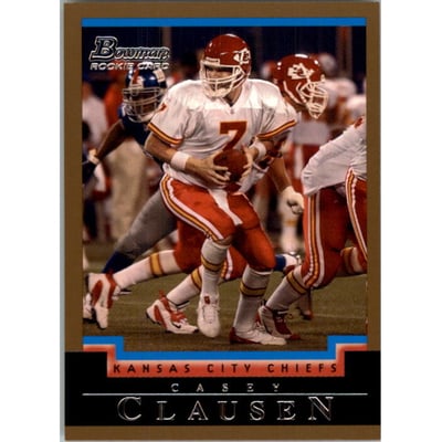 2004 Bowman Uncirculated Gold #215 Casey Clausen
