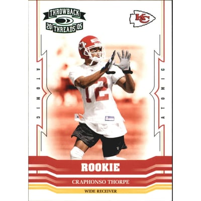 2005 Throwback Threads Green #172 Craphonso Thorpe