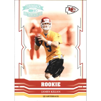 2005 Throwback Threads Silver Holofoil #193 James Kilian